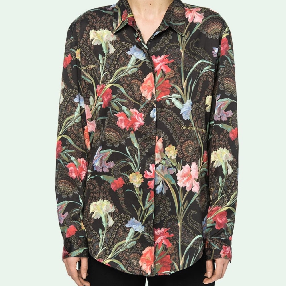 Off-White Flowers Set